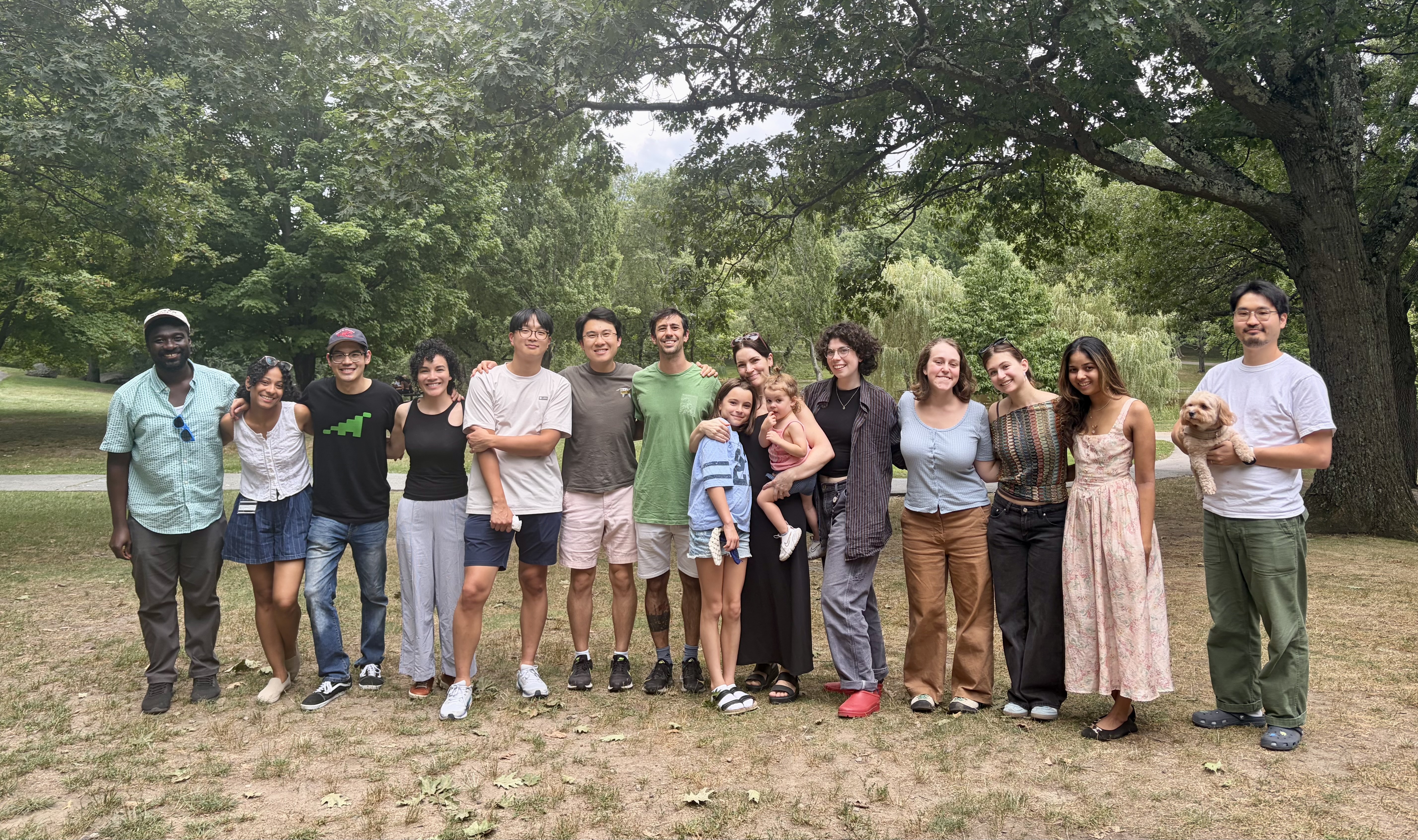 Group photo in park, 2026